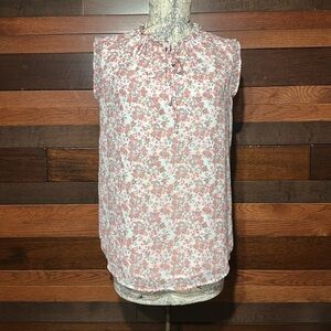 Eliane Rose Floral Sleeveless Blouse